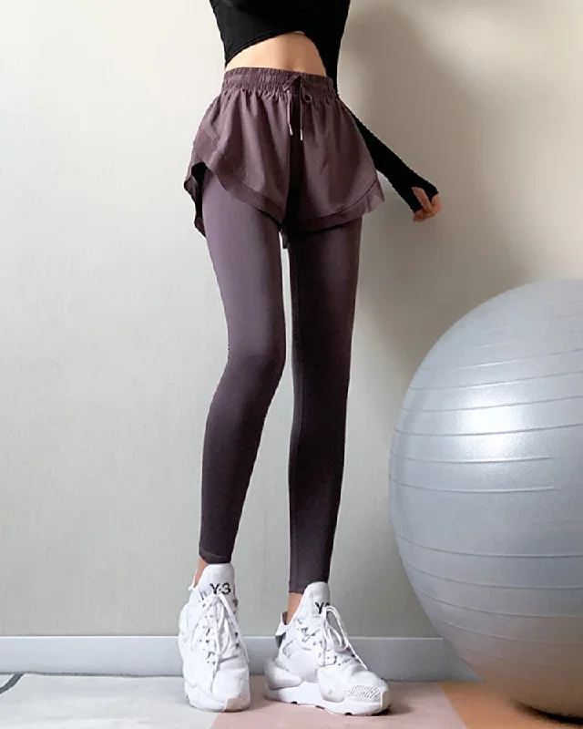 Women Fashion GYM Sport Short Pants (inside Slim Leggings)