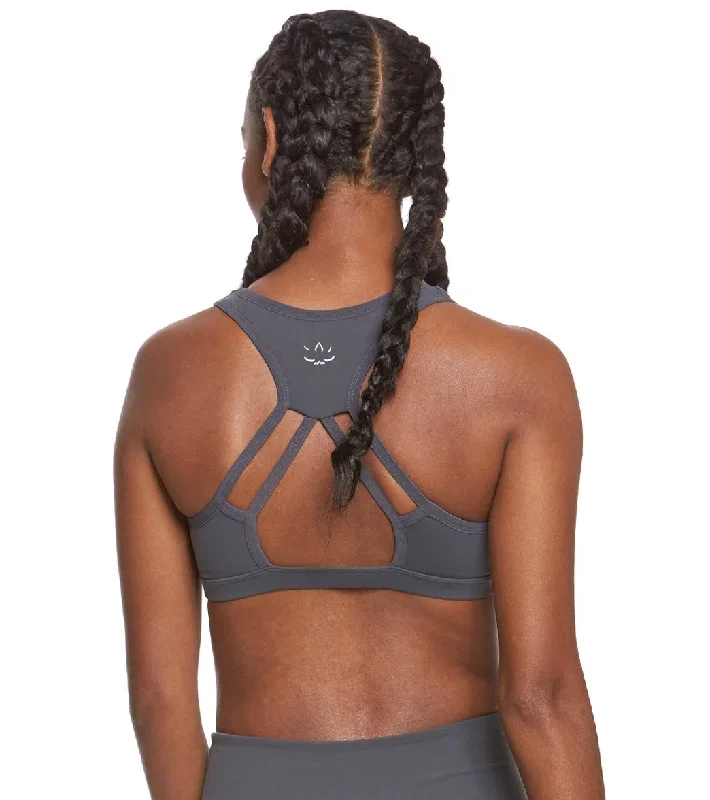 Beyond Yoga Levitate Yoga Sports Bra Gray/Stormy