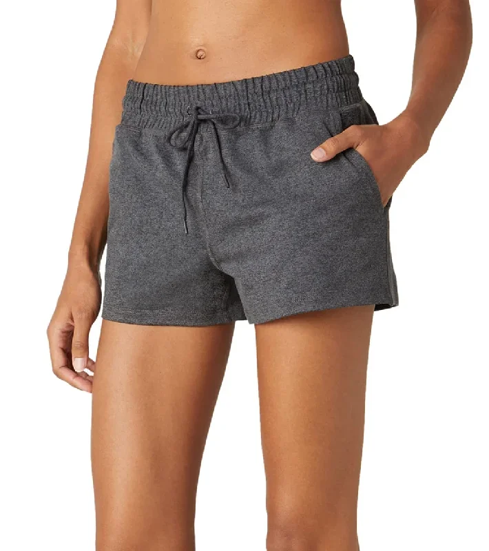 Beyond Yoga Spacedye Worked Up Shorts Black Charcoal