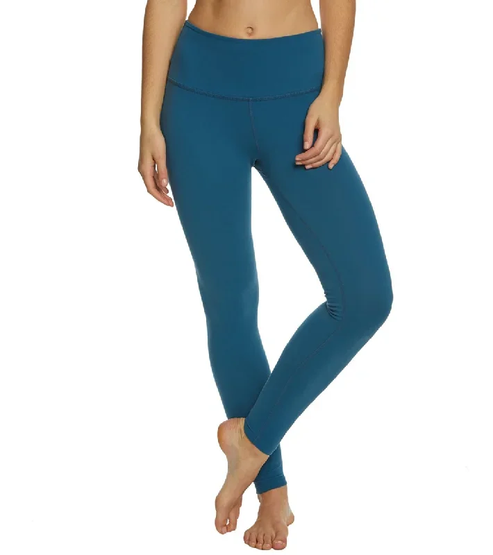 Beyond Yoga Supplex Caught in the Midi High Waisted Leggings Deep Sapphire