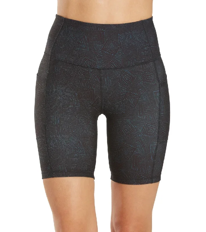 Everyday Yoga Uphold Tribe High Waisted Biker Shorts with Pockets 7