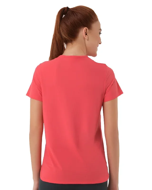 flamingo-pink-smooth-and-seamless-fitness-t-shirt