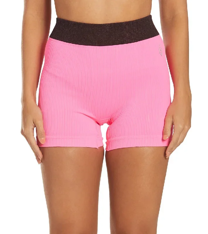 Free People Movement Seamless Shorts Pink