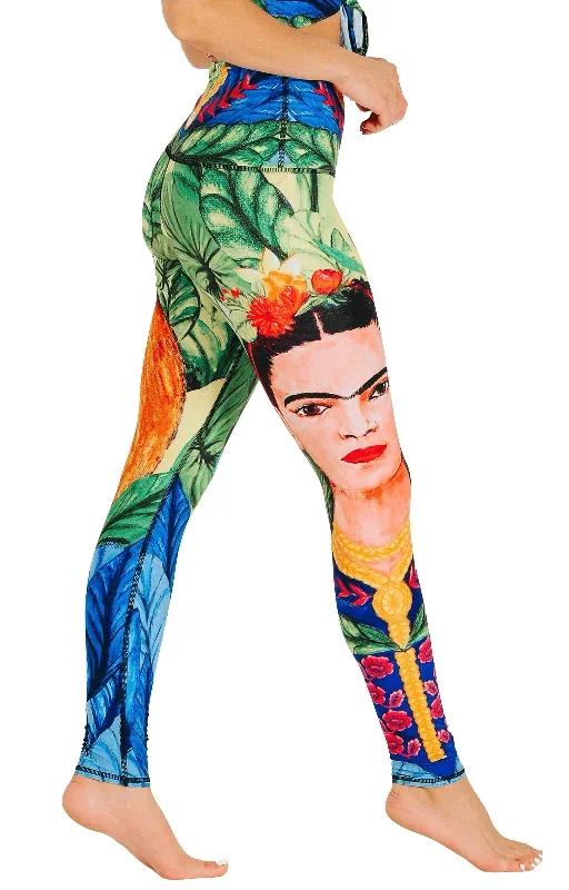 Yoga Democracy Frida Printed Yoga Leggings