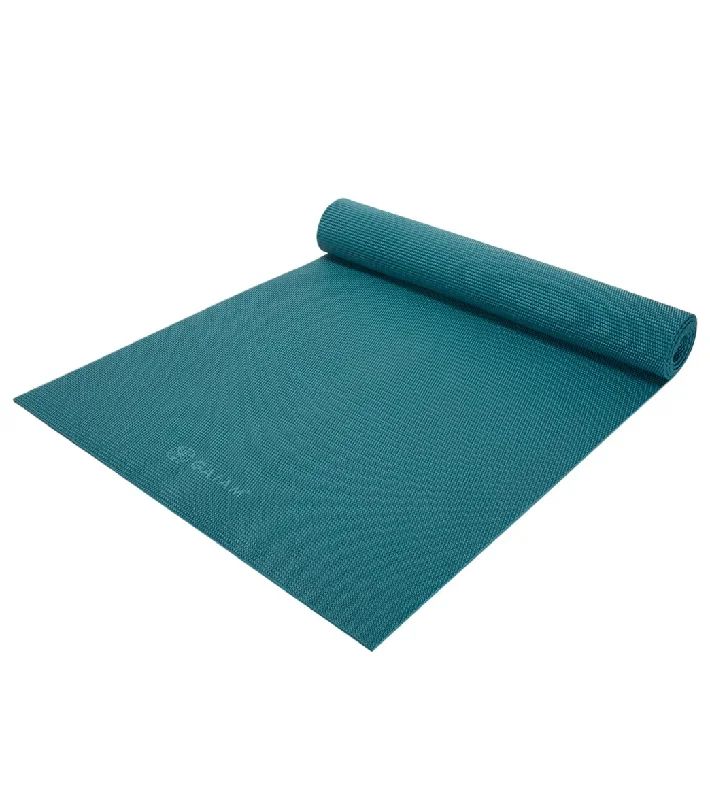 Gaiam 5mm Solid Yoga Mat Teal Current