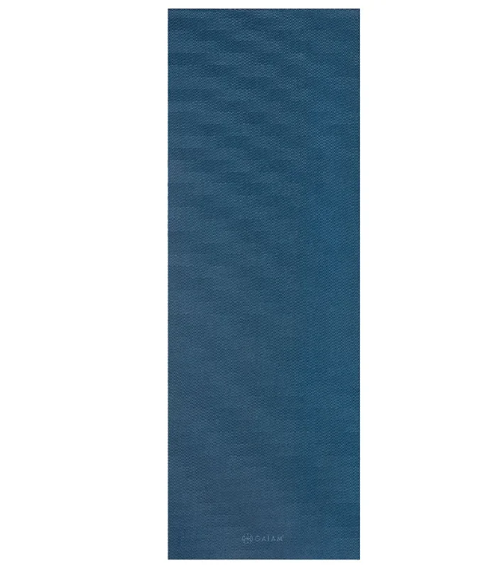 Gaiam 5mm Yoga Mat Indigo Ink