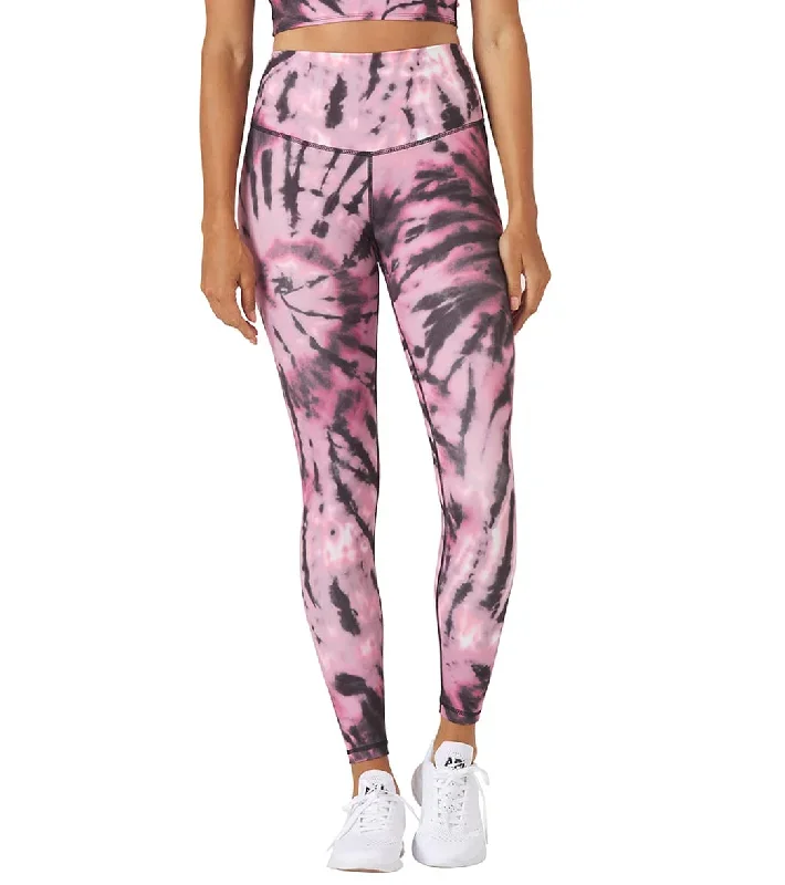 Glyder Sultry Yoga Leggings Berry Tie Dye