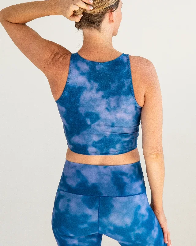 Indigo Fog Crop Top