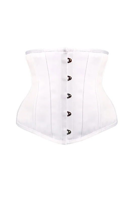 Instant Shape White Satin Underbust