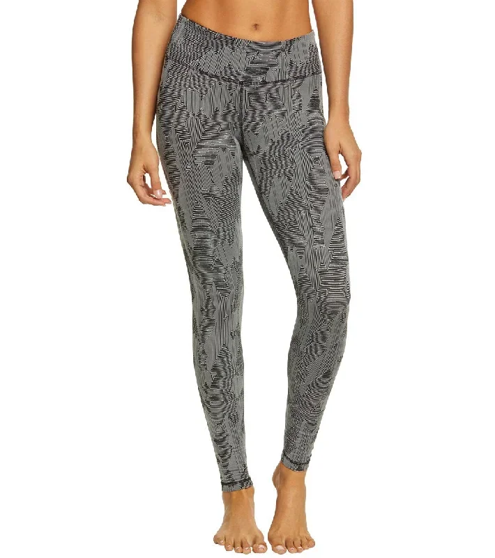 Manduka Essential Long Yoga Leggings Geo Jaquard