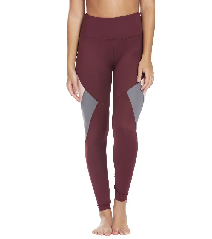 Marika Sunset Yoga Leggings Fig/Quiet Shade