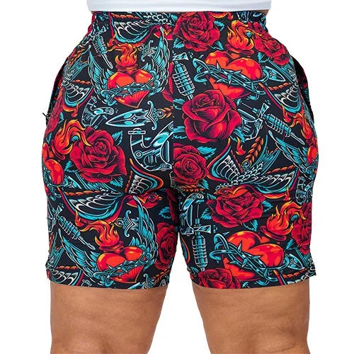 mens-shorts-vintage-tattoo