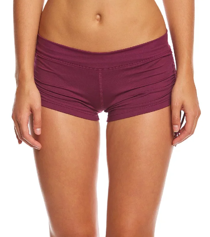 Mika Yoga Wear Lucia Hot Yoga Shorts Vino