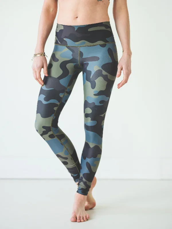 Moss Camo Yoga Pants *FINAL SALE*