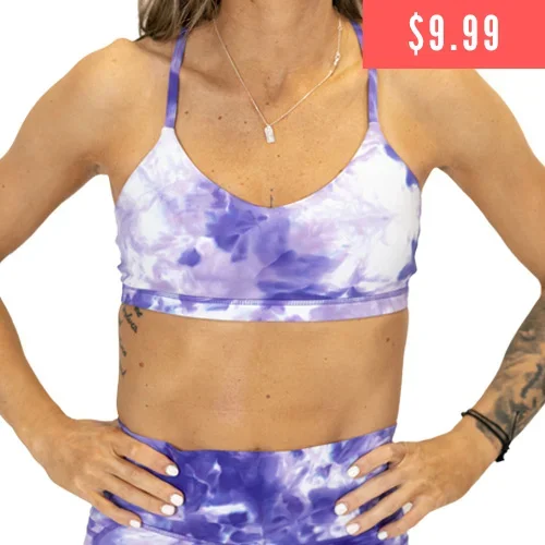 Move Free Bra | Dye Hard | Purple