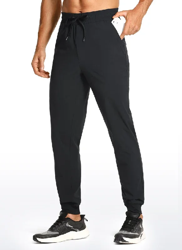 Lightweight Joggers Zip Pockets 29''