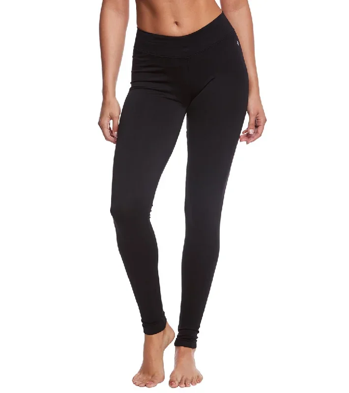 NUX V-Ankle Seamless Yoga Leggings Black