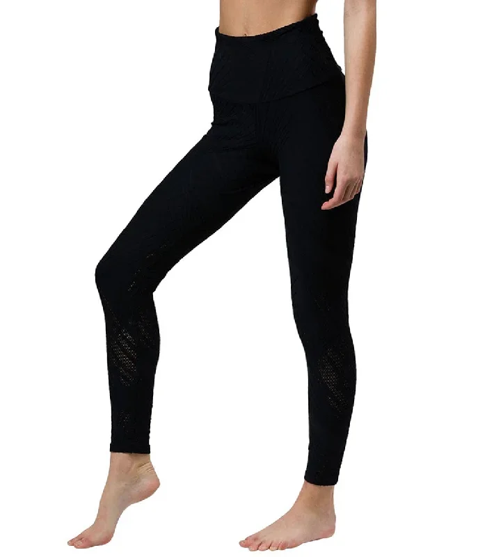 Onzie Selenite 7/8 Yoga Leggings Black