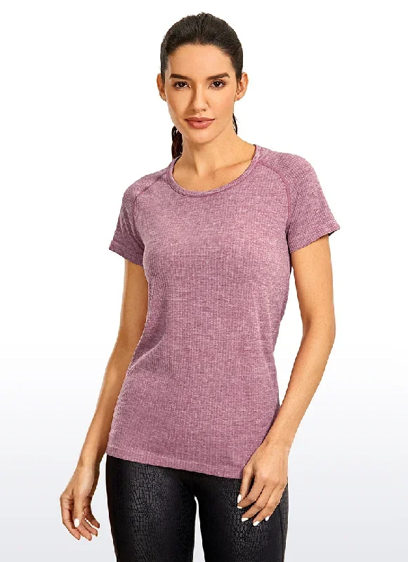 Seamless Raglan Short Sleeves