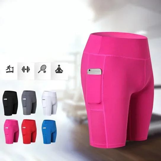 A9 - Stretchable Yoga Shorts W/ Phone Pocket