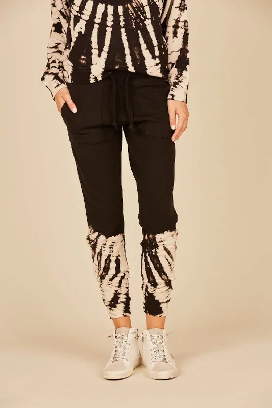 Vintage Havana Feather Tie Dye Jogger B8896