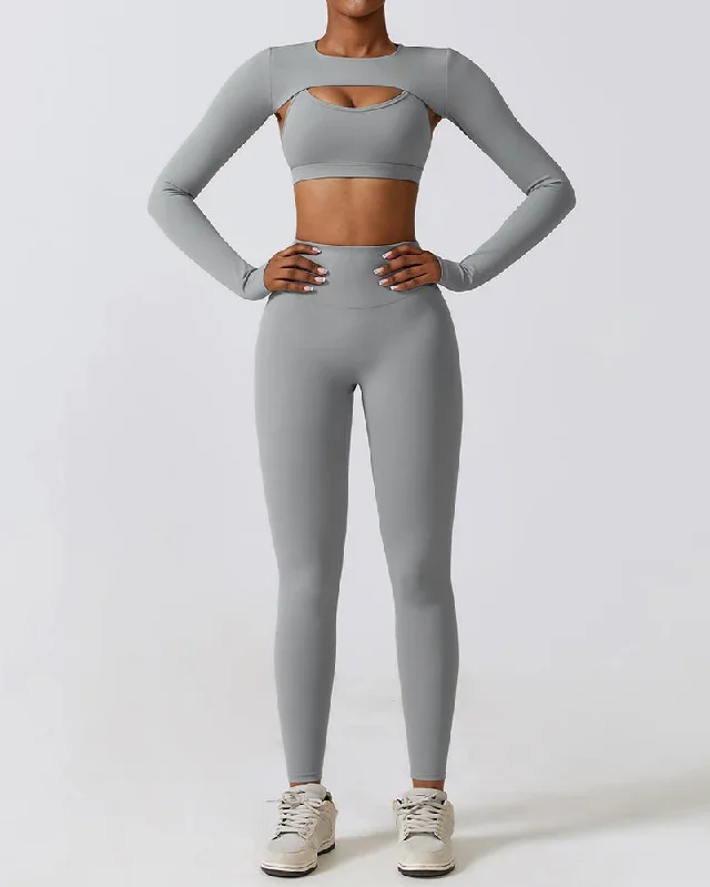 Bra Cover Pants Gray