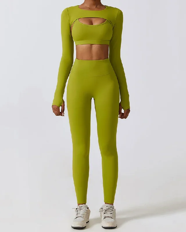 Bra Cover Pants Green