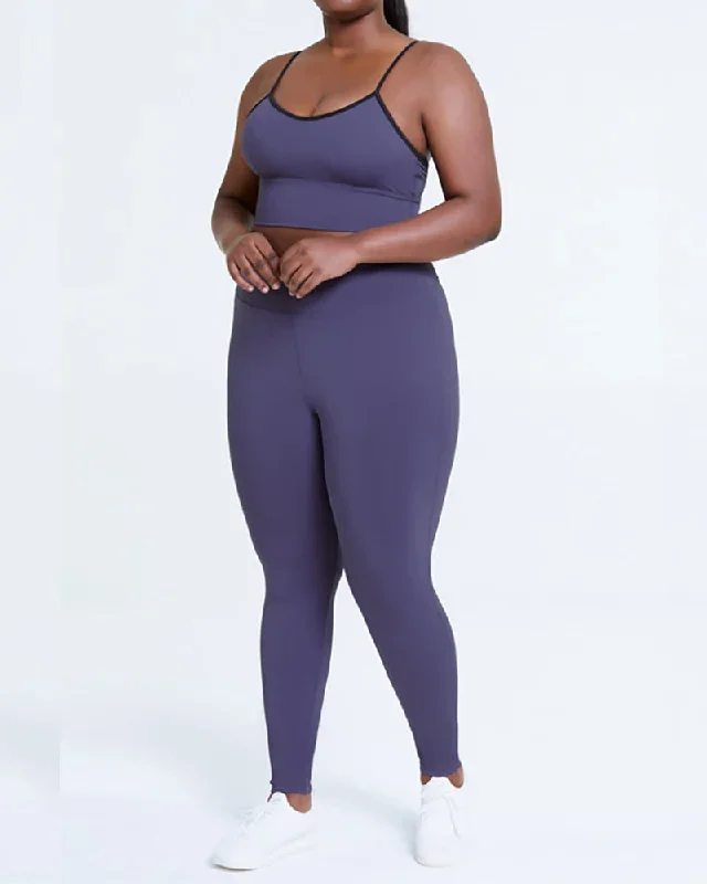 Women's Hot Style Yoga Wear Plus Size Solid Color Sexy Bra Hip Trousers Two-Piece Suit L-4XL