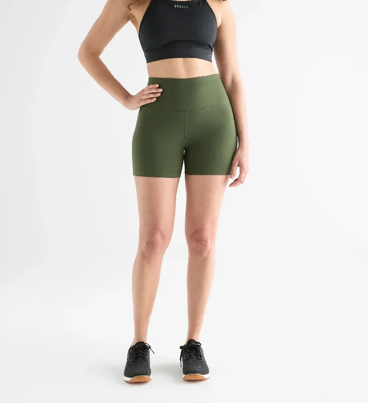 Women's High-Rise Matte Short 4