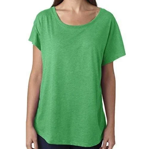 Womens TriBlend Dolman Tee Shirt